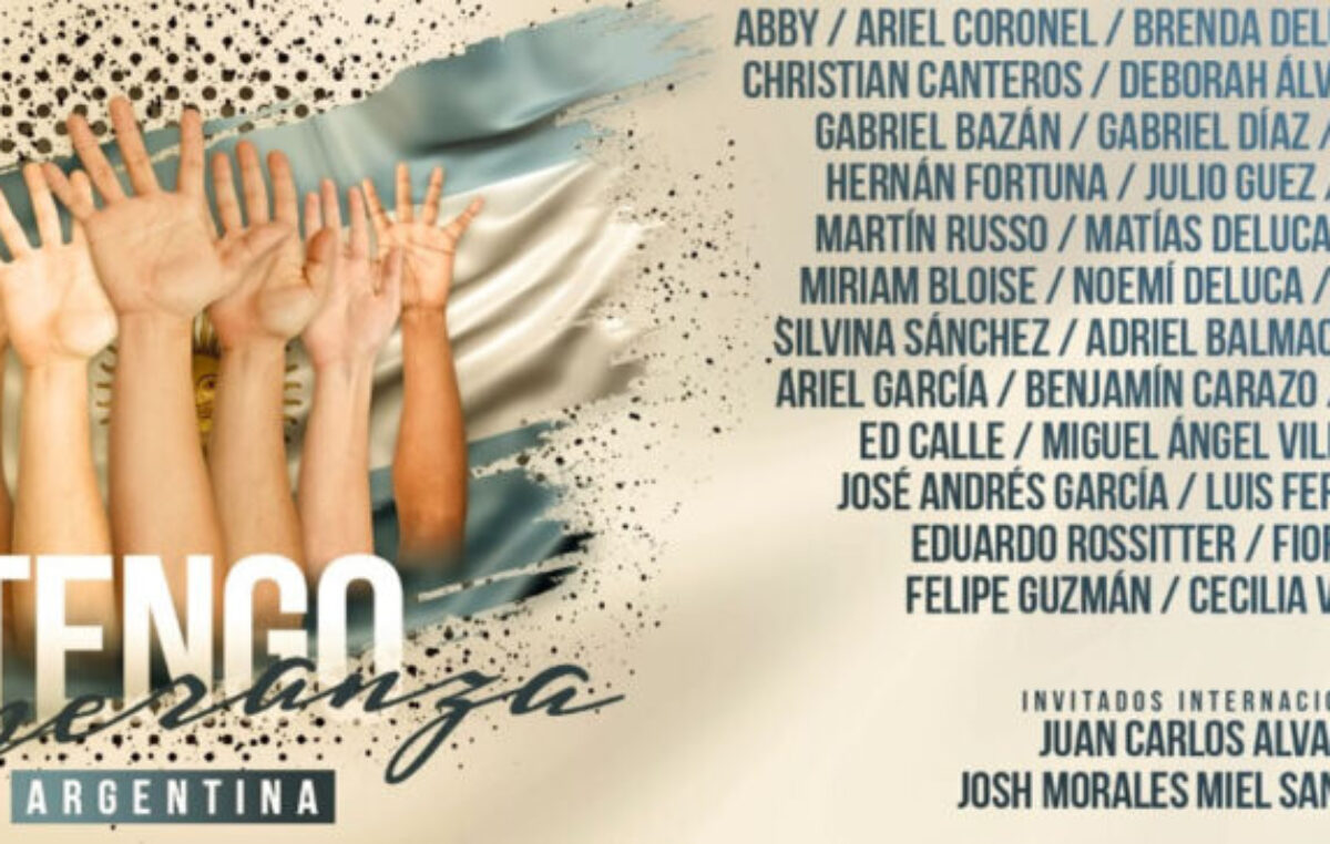 La canción “Tengo Esperanza” tendrá su versión argentina