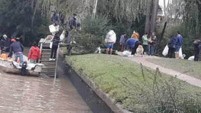 DIORTHOMA ayuda en Delta del Tigre en la PANDEMIA
