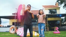 Alex Campos realiza una cancion con su hija Juanita