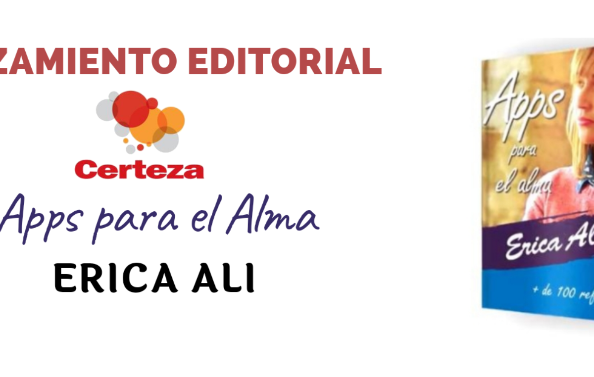 Erica Ali, presenta su primer libro, «Apps para el Alma».