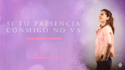 Un Altar: «Sin la presencia de Dios, nada somos y nada logramos».