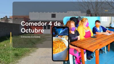 Comedor de Olavarria 4 de octubre es entrevistado