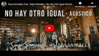 Susy Gonzalez celebra el lanzamiento acústico «Llegaste a Tiempo»