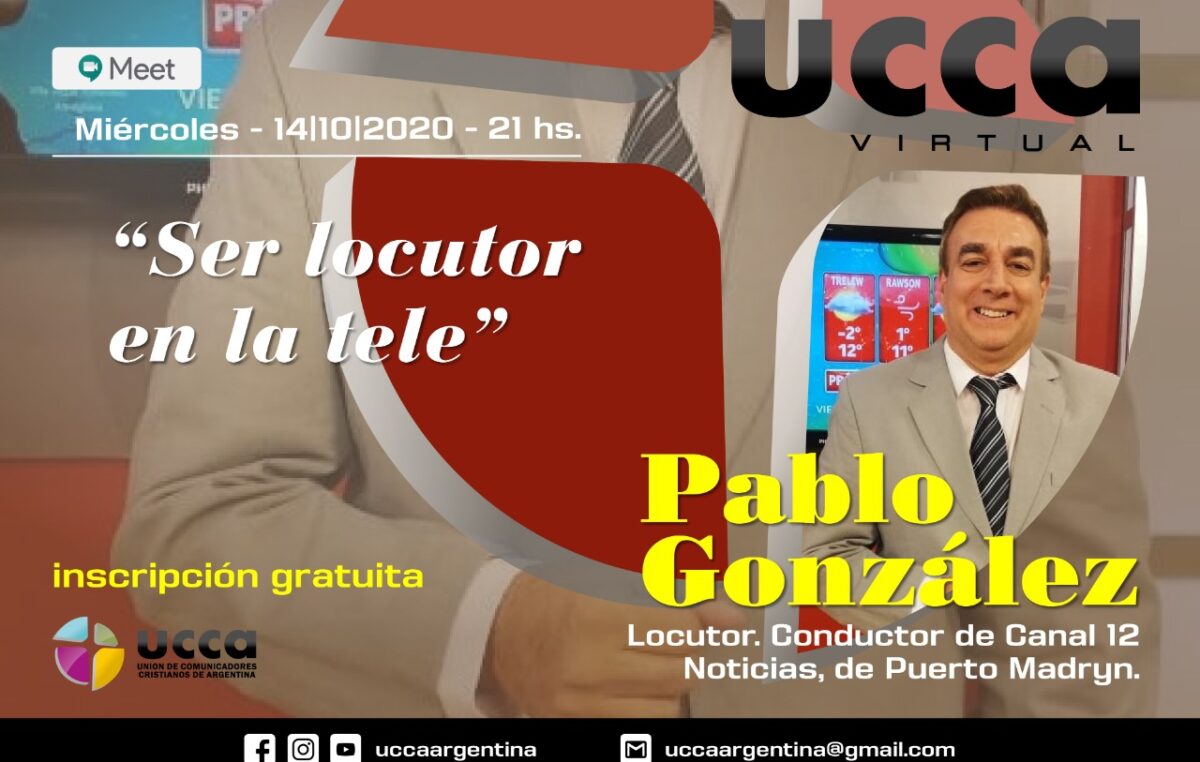 UCCA Virtual: «Ser locutor en la Tele»