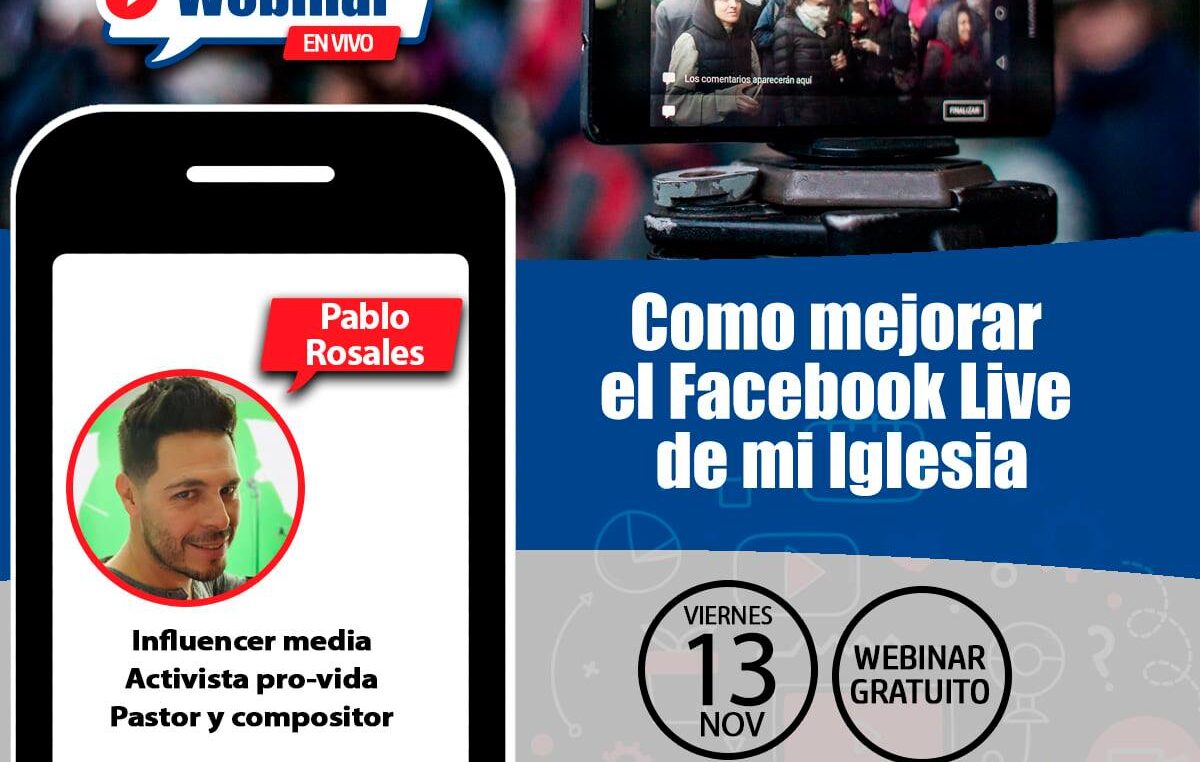 COMO MEJORAR EL FACEBOOK Y EL YOUTUBE LIVE DE MI IGLESIA