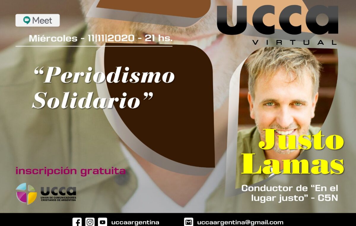 UCCA Virtual: «Periodismo Solidario»