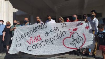 Cnel. Pringles también se manifestó a favor de la vida