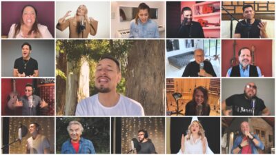 Alex Campos, Patricia Sosa, Rodrigo Tapari estrenan la nueva versión «La Bendición»!