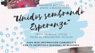 Proyecto «Unidos sembrando esperanza»