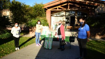 «Vida» realizó donativos al Hogar de ancianos de Olavarría