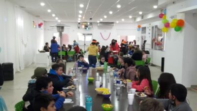 Festejó el día del niño la Iglesia «El tabernáculo»