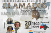 CONGRESO NACIONAL DE MISIONES 2021: «LLAMADOS»
