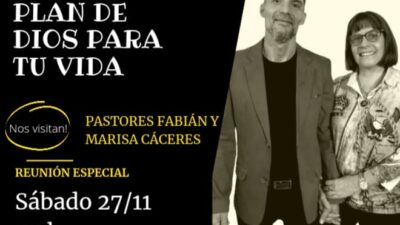 Ministerio Cielos Abiertos te invita a una Reunión especial «Descubre el plan de Dios para tu vida»