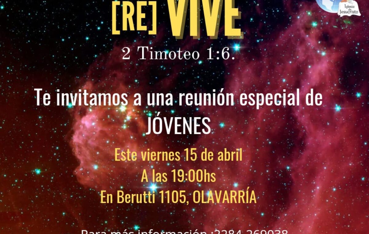 Se viene «Re Vive» una propuesta para la Juventud