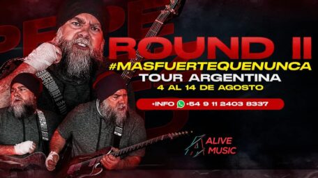 Pepe López Band llega a Olavarría con su Tour «Round 2, más fuerte que nunca»