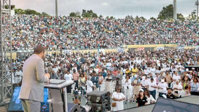 Miles de cristianos celebran 2023 y lamentan la situación de R. Dominicana