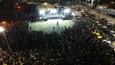 Carlos Annacondia comenzó sus campañas evangelística por Tandil ¡Argentina Jesús te ama! 