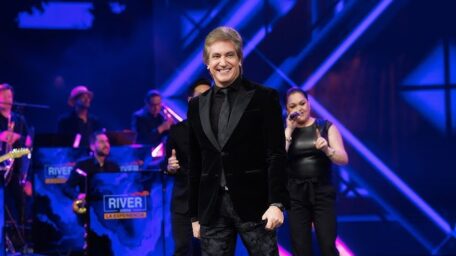 Dante Gebel llevó su solidaridad a Bahía Blanca