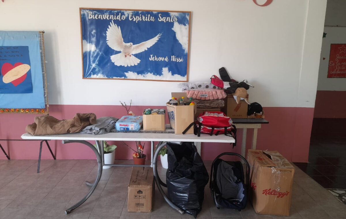 «Puerta del cielo» de Azul organiza colecta solidaria para Bahía Blanca