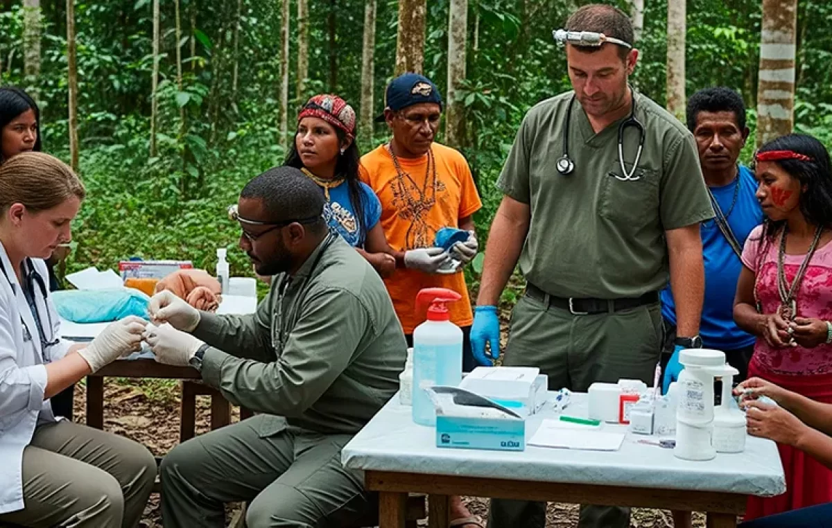 Médicos cristianos llevan ayuda a la Amazonía