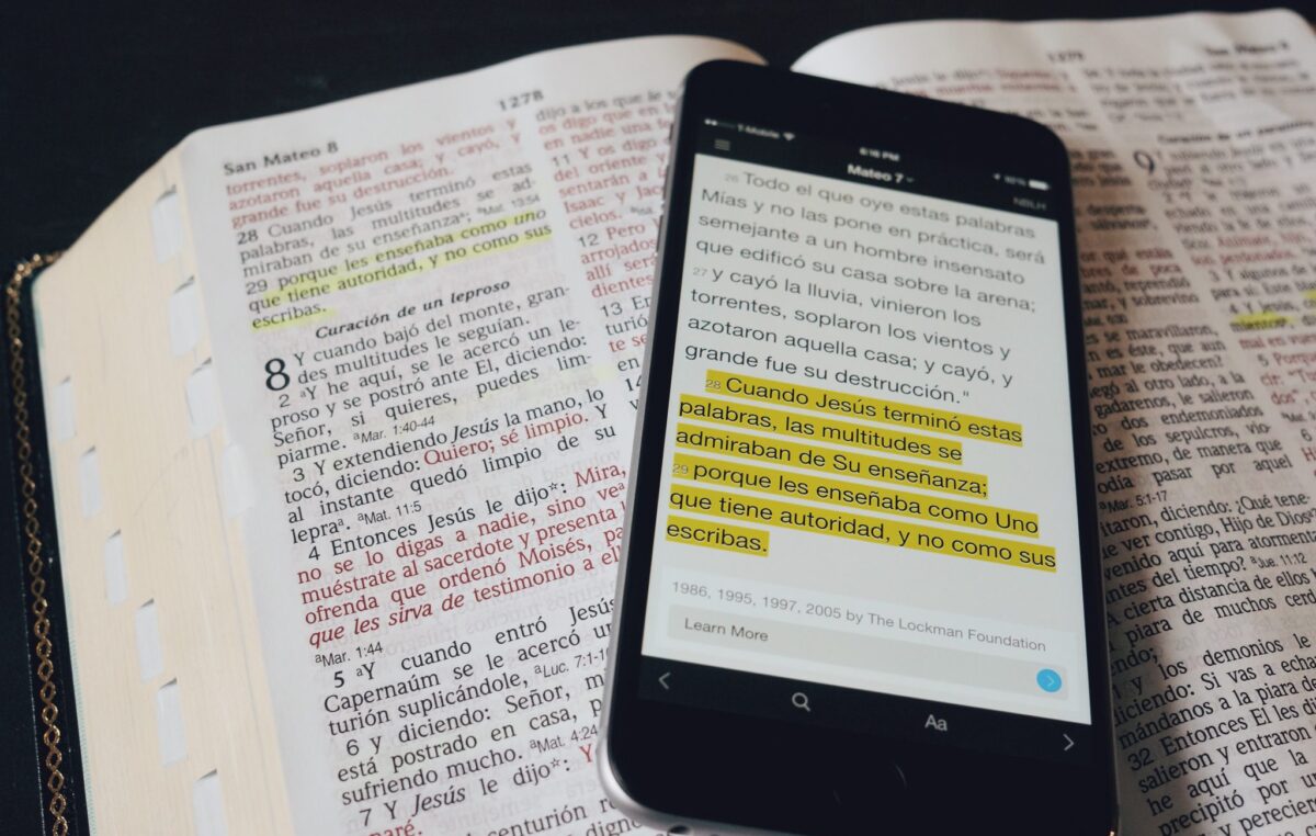 La aplicación que facilita la lectura de la Biblia