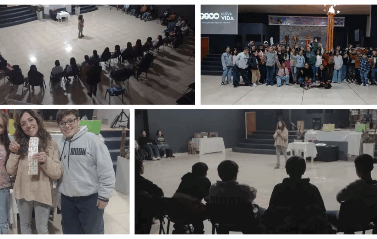 Taller sobre alimentación en la Iglesia Cuadrangular de Olavarría